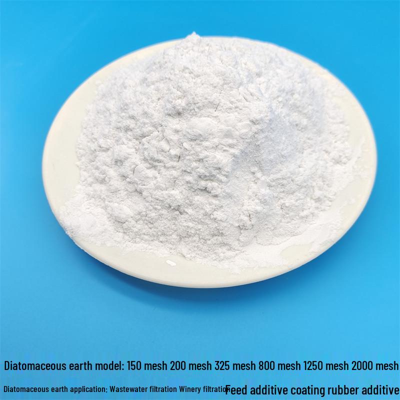 Calcined Diatomaceous Earth for Feed-grade Adsorption and Decolorization in Wastewater Treatment