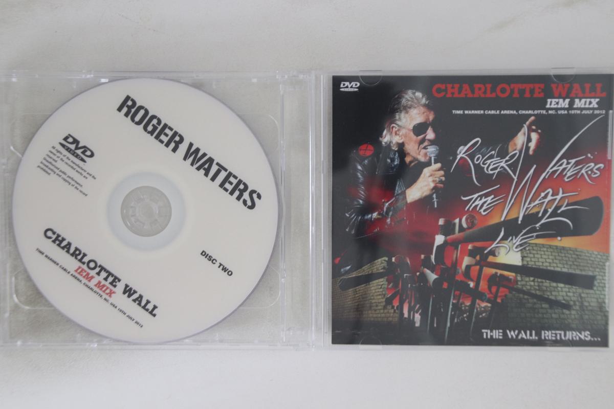 

DVD ROGER WATERS - Charlotte Wall Iem Mix NONE NOT ON LABEL Unknown Rock Used