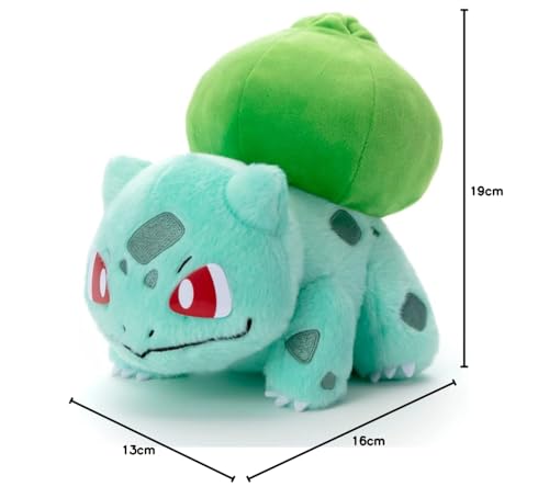 Pocket Monster Pokemon Choose You! Pokemon Get Plush Toy Bulbasaur Plush Toy Width Approximately 19cm