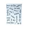 Kitchen Food Pantry Seasoning English Label Sticker