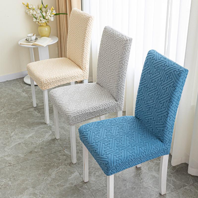 Four-season Elastic Thickened Full-inclusive Chair Cover Seat Dining Table Cover Universal Set