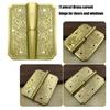 Antique Metal Cabinet Door Hinges Replacement Carved Drawer Door Hinge Decorative Fittings for Jewelry Box Easy to Use