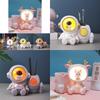 Unicorn Angel Wings Student Desk Pencil Holder Star Light Button Electric Cell