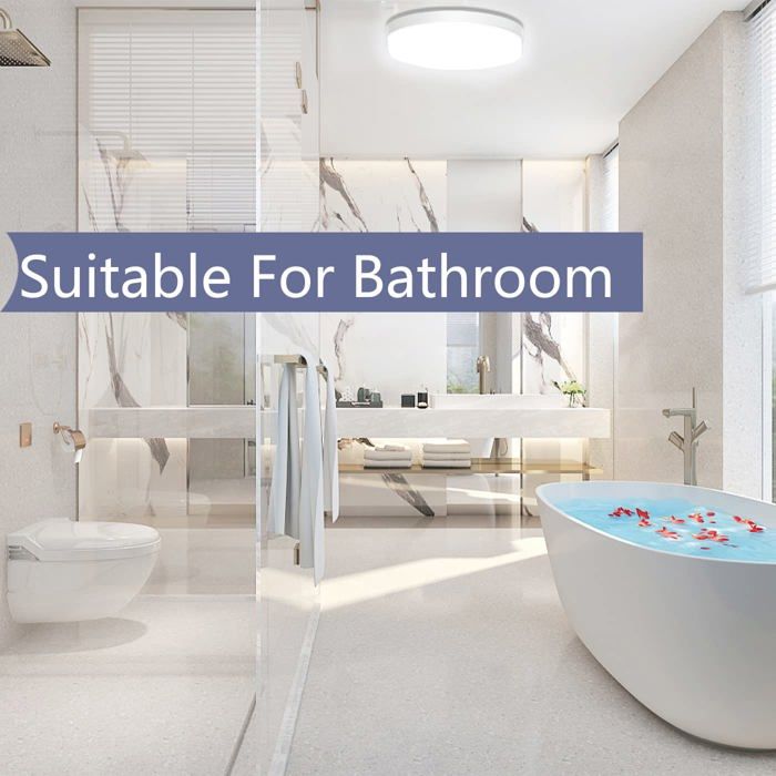 Plafonnier led - ouyulong - 36w - 4250lm - 6500k - économie d'énergie 85%