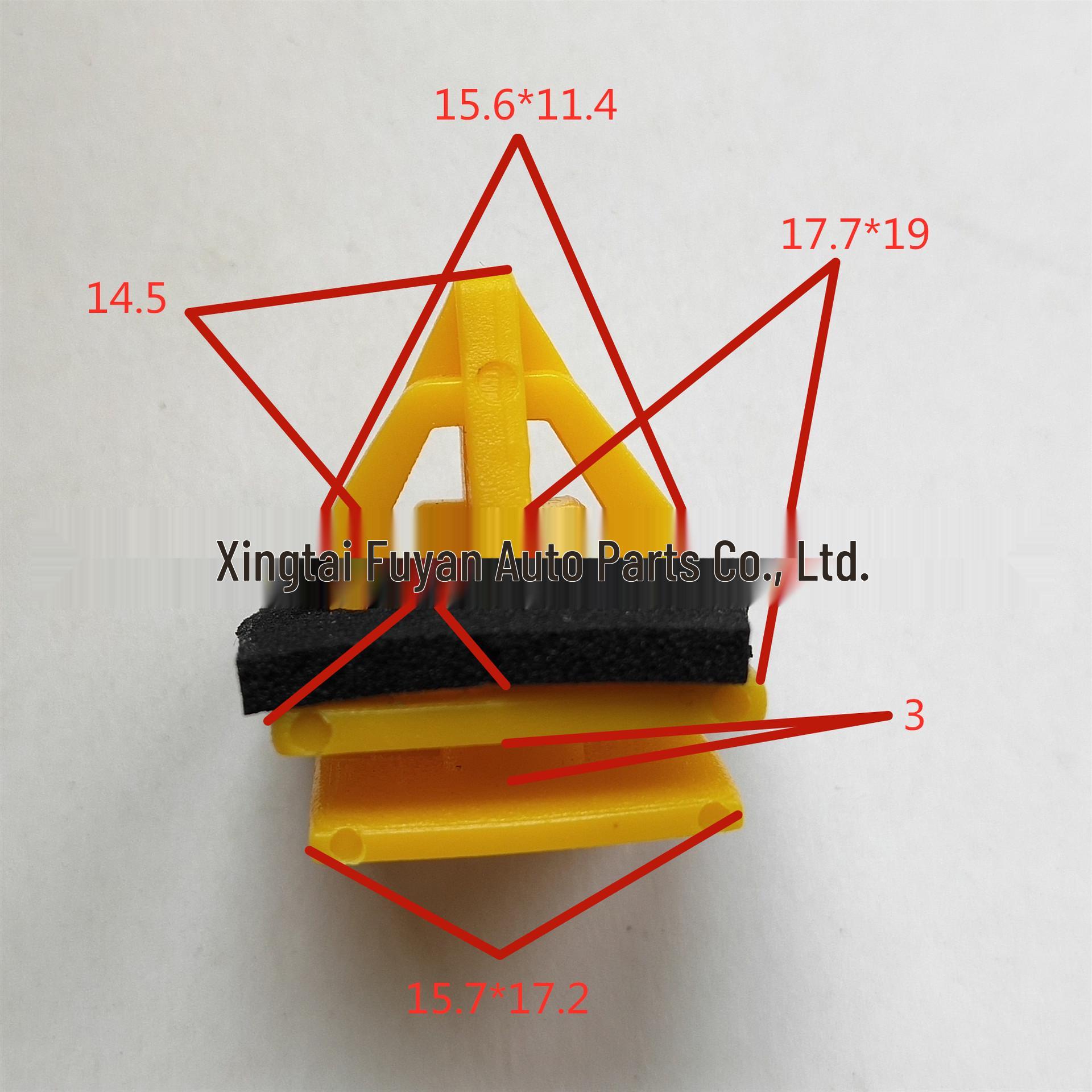 

Пластиковые клипсы для автомобилей Hyundai: Пороговая планка, Вытяжные заклепки и Заклепки под молоток Blue with Sponge Pad