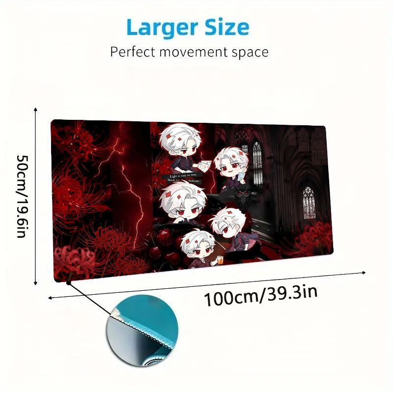 Church Color Mouse Pad Large Gaming Table Cushion Non-slip Laptop Tablet Big Mousepad XXL Mat Mini PC Playmat With Lock edge