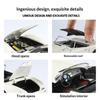 1/24 BMW 507 Legierungsauto-Modell Simulation Sound und Licht Metall-Druckgusskarosserie Sammlerstücke Kinderspielzeug Geschenke Feiertagsdekorationen