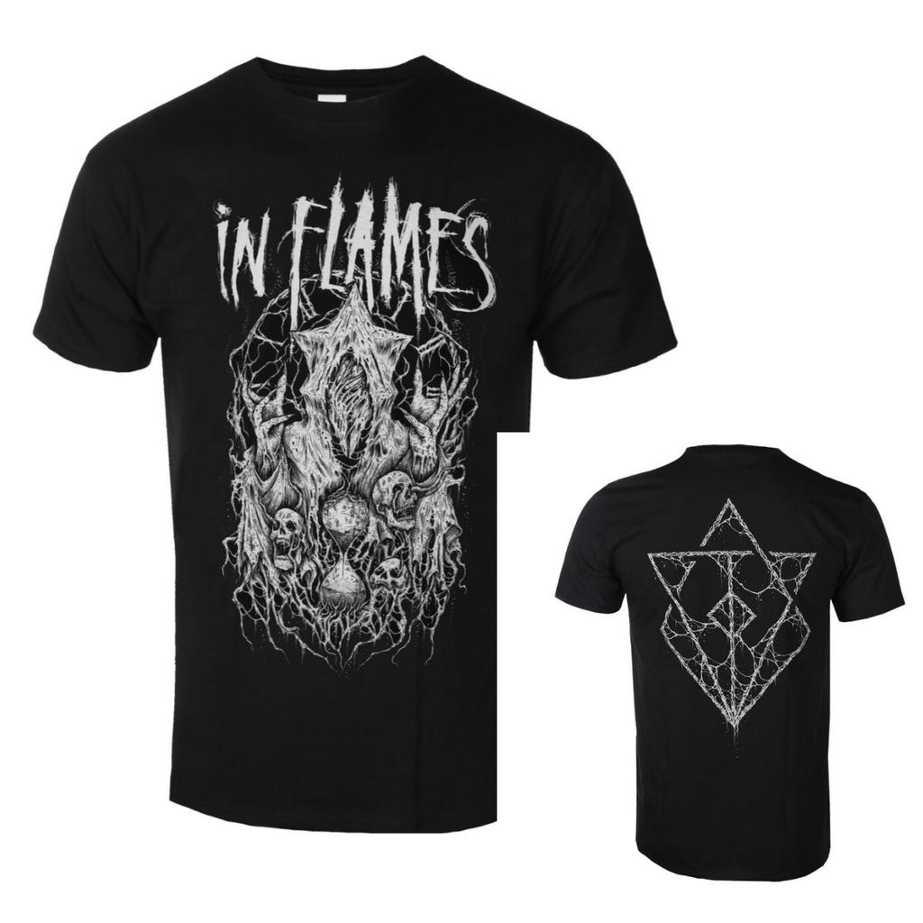 New Summer in Flames Graphic Cotton Tshirt Unisex Summer Short Sleeve Fashion Brand Tee Luxury Casual Vintage Tees