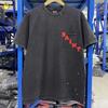 Pocket SAINT T Shirts Men Woman Vintage Loose Washed Short Sleeve Black Crewneck Streetwear Good Quality Summer Top Tees X260722