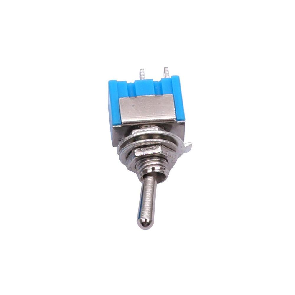 New Mini Toggle Switch 2Pin 2 Position Miniature Toggle Switch 6A 125V For Car Truck