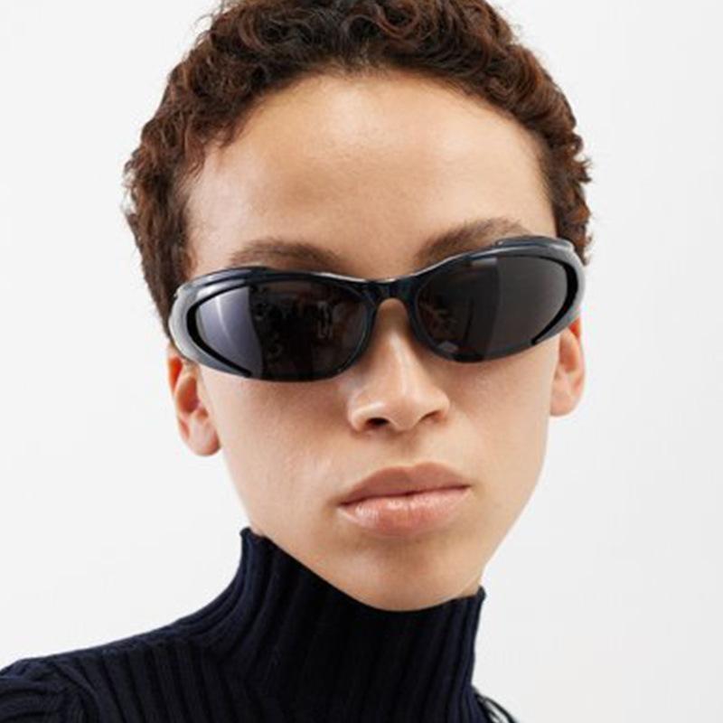 Y2K Stylish Women Sun Glasses European American Punk Sunglasses for Men Outdoor Bicycling Mountaineering Men Sunglass