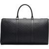 Jordan Monogram Polyurethane Travel Bag 40L Unisex Black Jordan HV1614-045