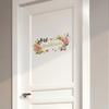 1pc Modern Floral Butterfly "Bedroom" Wall Decal Sticker Self-Adhesive Removable Vinyl Decorative Sign for Doors, Walls, Home Decor Bedroom Decoration