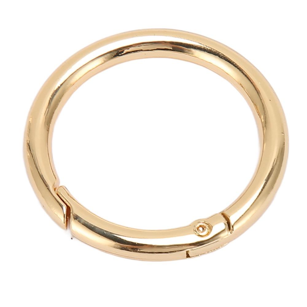 20pcs Gold Spring Buckles Silver Spring Clasps Jewelry Tools Snap Hooks  Shoulder Bag