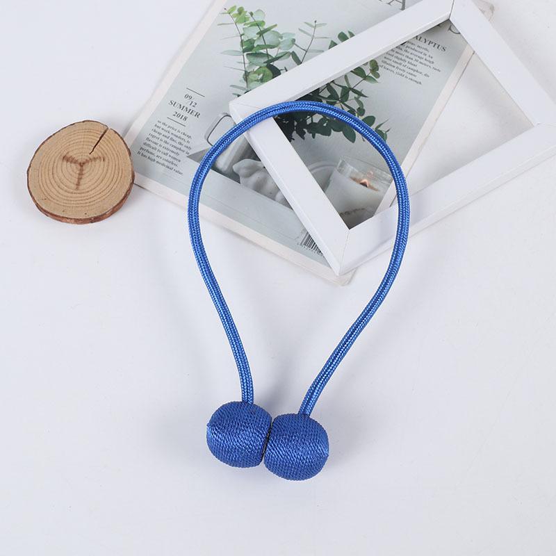 2PCS Magnetic Ball Curtain Tiebacks Tie Rope Accessory Rods Accessoires Backs Holdbacks Buckle Clips Hook Holder Home Decor 2025