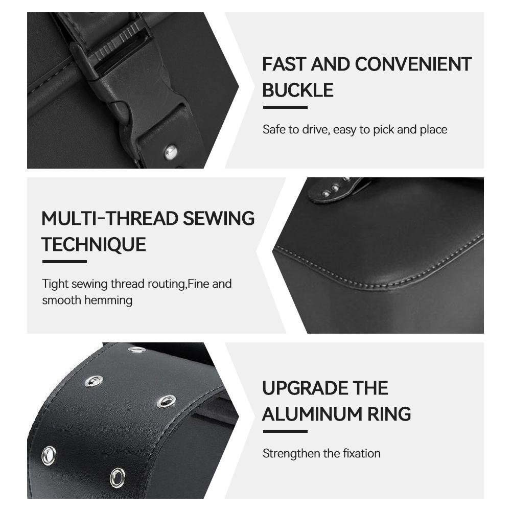 1 Pair Universal Motorcycle Saddle Bags Side Tool Bag Luggage Storage Bag Waterproof For Honda Suzuki Yamaha Ducati