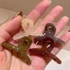 Exquisite Jelly Color Versatile Shark Hair Clip for Side Bangs