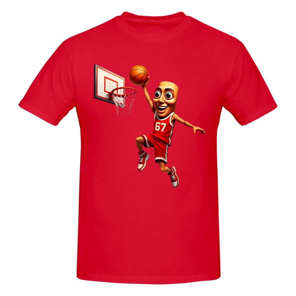 Tricou Unisex Tung Tung Tung Sahur Baschet Streetwear Bumbac Tricou Bărbat