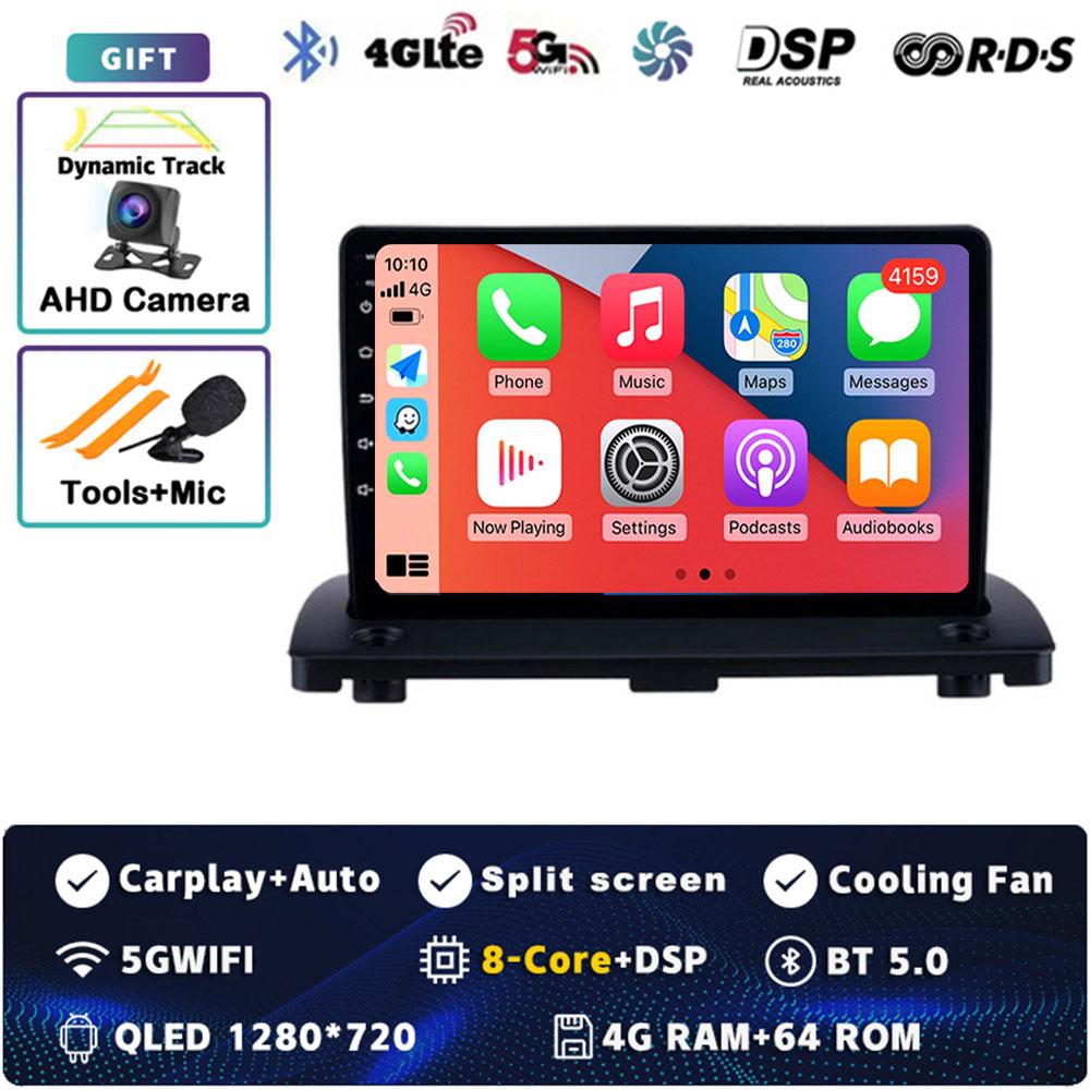 Android 14 Carplay Car Radio For Volvo XC90 XC 90 2004 - 2014 Multimedia Video Player Navigation GPS Stereo 2Din Head Unit Auto