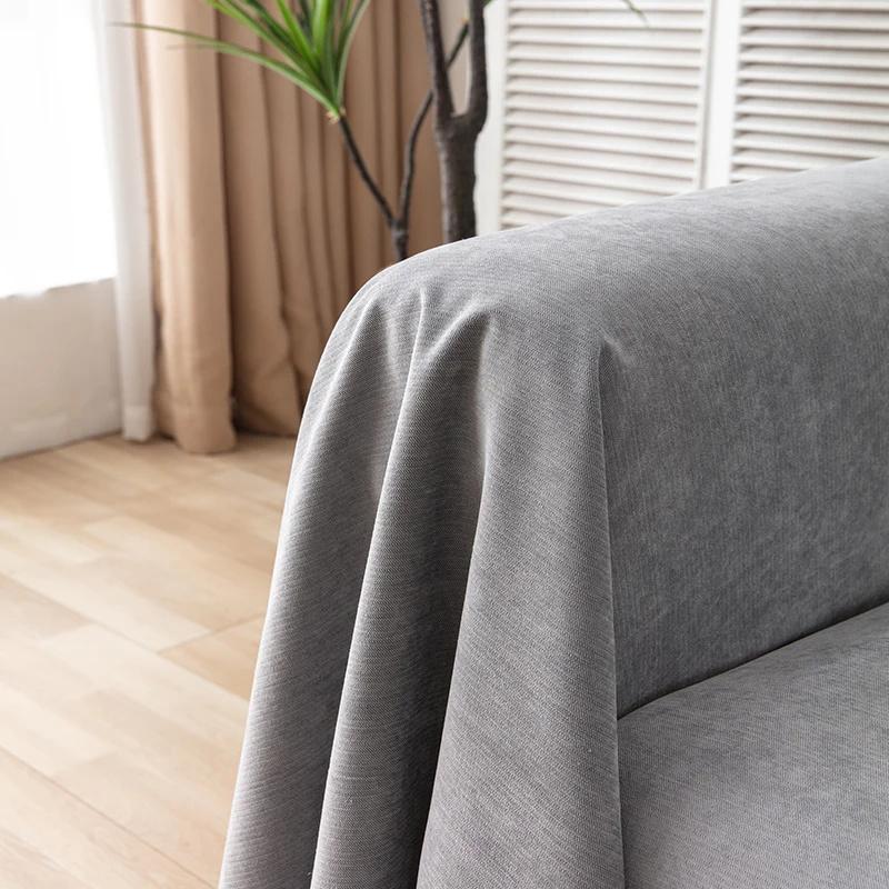 Waterproof Sofa Cover Seat Custion Multipurpose Solid Color Furniture Cover Durable Fabric Dust-proof Anti-scratch Home Living Room Decor