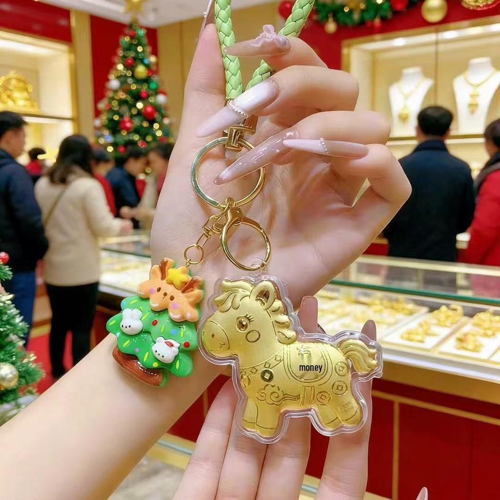 999er Reingold Geld Schlüsselanhänger: Kreativer Taschenanhänger & Kleines Geschenk