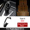 Collier de levier de vitesse en fibre de carbone pour BMW F30 F10 F15 F07 F20 F21 F22 F32 F34 F35 5GT