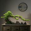Simulation Green Plants Welcoming Pine Bonsai Planting Corners and Ornaments Living Room Decorations Zen Micro Landscape