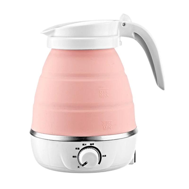 Foldable Water Kettle, Portable Outdoor Travel Water Kettle, Electric Kettle with Adjustable Temperature