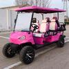 Electric 6-Seater Off-Road Golf Cart for Tours, Sightseeing, and Hotel Patrols