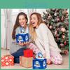 Blue Snowhouse Season Gift Box For Christmas Party Atmosphere And Event Decor