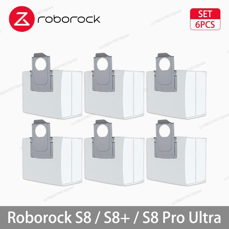 Roborock S8 S8 Pro Ultra S8+ Robot Aspirapolvere Mocio Panno Sacchetti Aspirapolvere Accessori Spazzola Laterale Filtro Ricambi Sostituibili