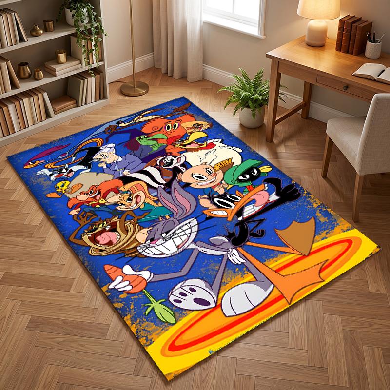 Looney Tunes (14) Tappeti da ufficio adatti per soggiorni, camere da letto, uffici e cucine un regalo per l'arredamento della casa moderna