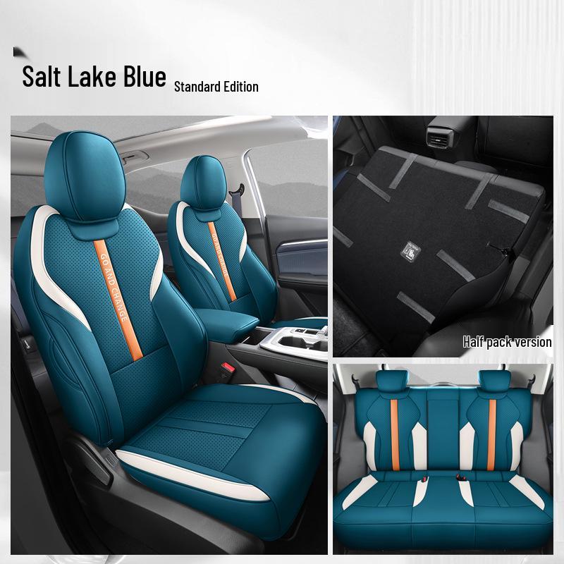 DJGY All-Season Sport Leather Seat Cushion Cover for GAC Trumpchi GS Yingsu