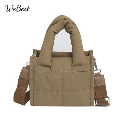 Lightweight Down Cotton Handbag for Korean Mini Women