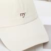Spring And Summer Lengthened Along Embroidery Quick-Drying Baseball Cap For Women Breathable And Versatile Sunshade Wide-Brimmed Peaked Cap For Men