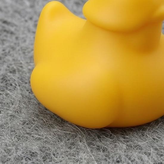 Harmless Prank Duck Toys 3D Printed Funny Figurine, Cute Hilarious Ornament, Mini Humorous Tabletop Ornaments Toy for Car Dashboard Bathroom