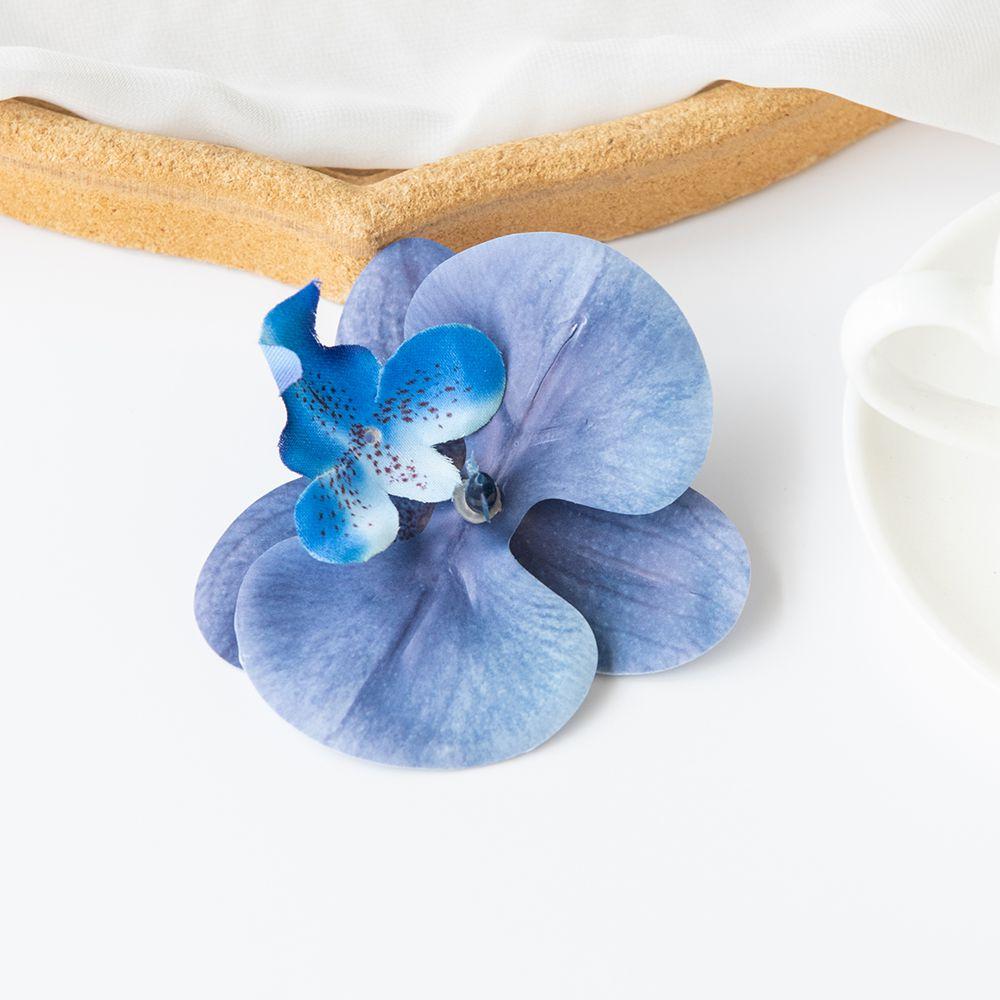 

Дешевая тайская орхидея-бабочка искусственный цветок горячая распродажа на рождество свадебные аксессуары головные уборы заколки для волос подарок своими руками 20pieces