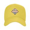 Canadian Rockies Vintage Mountain Hiking Design Baseball Cap Golf Horse Hat Women Men's