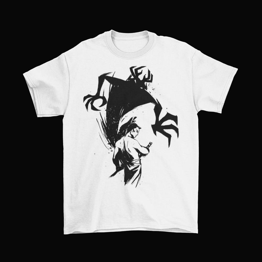 

Samurai Jack Aku T-Shirt Unisex Adult Funny Sizes Cotton Cartoon Network TV New S