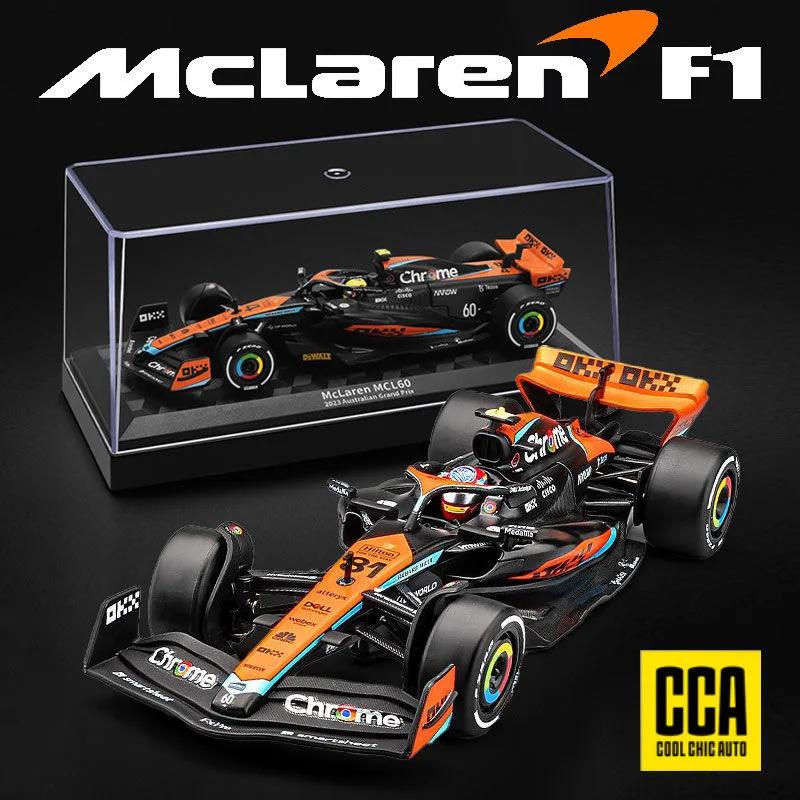 1/43 McLaren F1 MCL60 Racing Car Model Display Box Children's Toy Car Collectibles Gift Boy Friend Home Decor Mniature Voiture