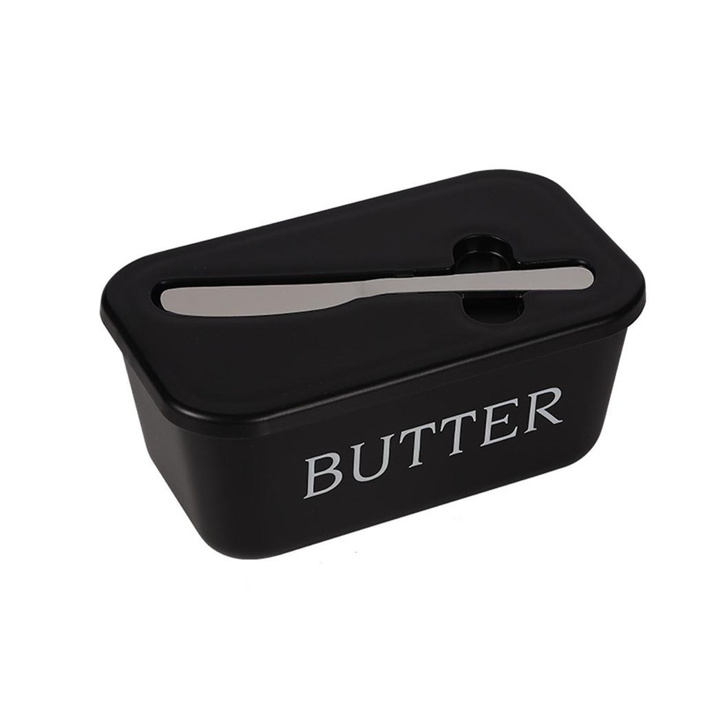 Butter Storage Box with Knife, Sealed and Airtight Food Preservation Container, Kitchen Butter