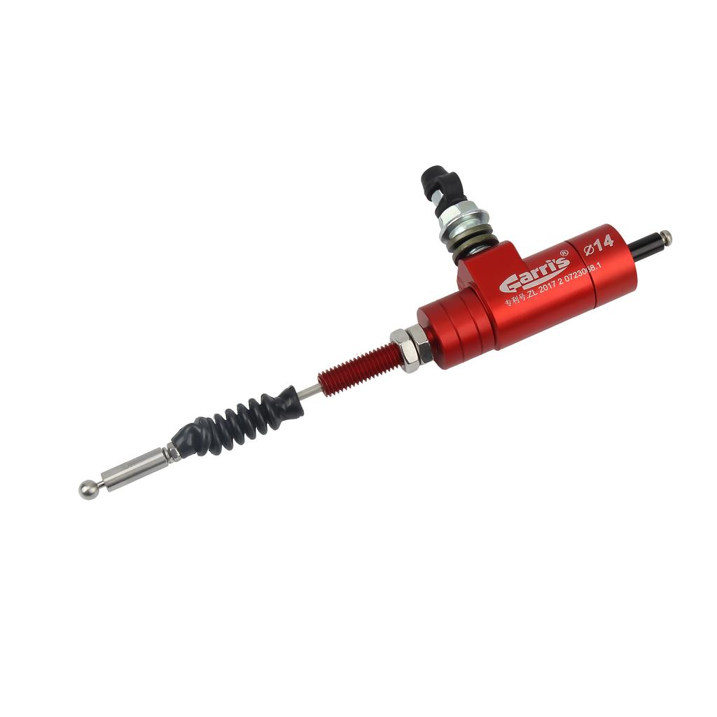 Universal Motorcycle Hydraulic Hand Clutch 14 X 15mm Piston Master Cylinder Rod System CNC Aluminum Alloy Enduro Motocross