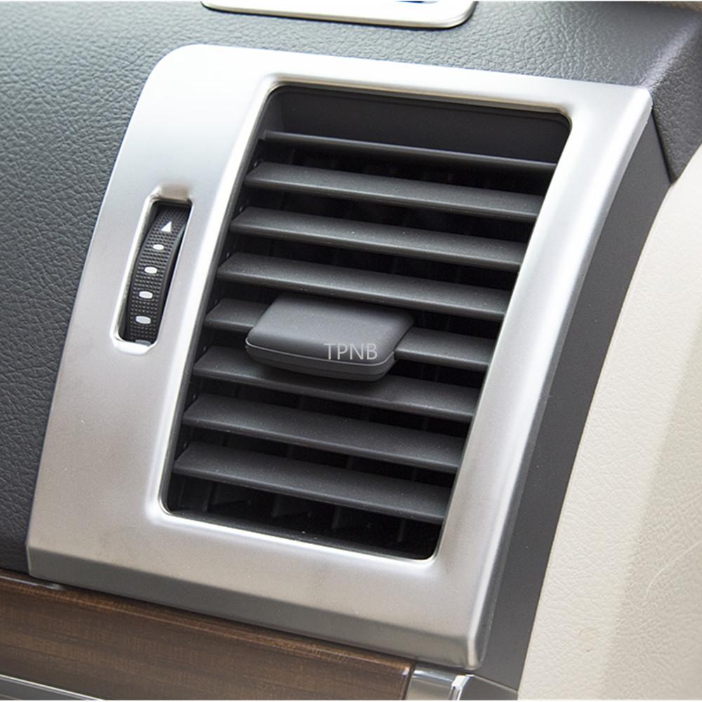 Stainless Steel Air Outlet for Toyota Land Cruiser 200 2008 2009 2010 2011 2012-2014 2015 2016 2017 2018