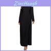 Casual Womens Long Sleeve Dress With Milk Silk Fabric For Spring Workwear Comfort
