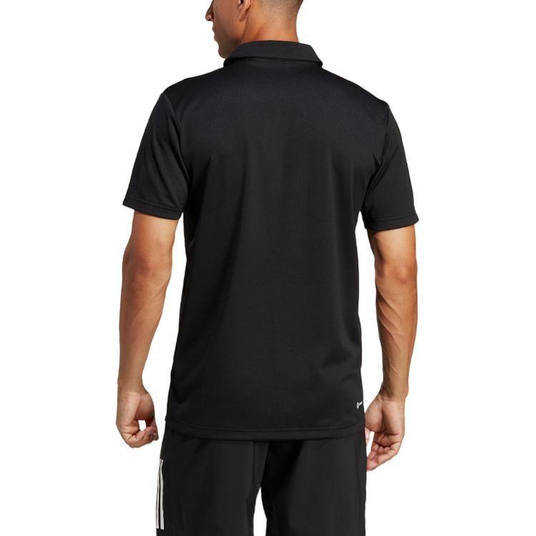 adidas Tennis Polo Shirt Men's Black HR8730