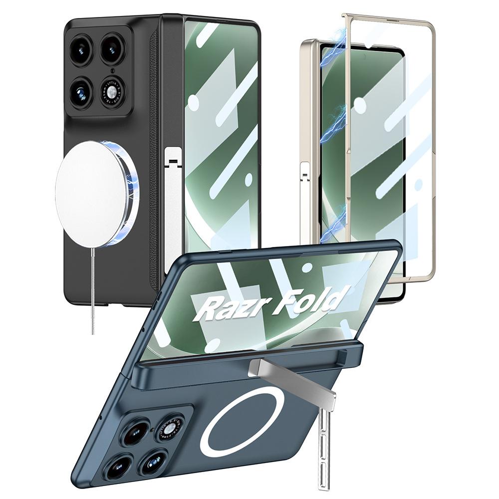 Motorola RazrFold Magnetic All-inclusive Case Wireless Charging Mobile Phone Case Invisible Bracket Anti-drop Protective Case