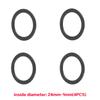 4pcs 24mm 30mm Washer Bicycle Hollow Crankset Washers Aluminum Alloy Bike Crank Chain Wheel Spacers Adjuster Kit Cycling