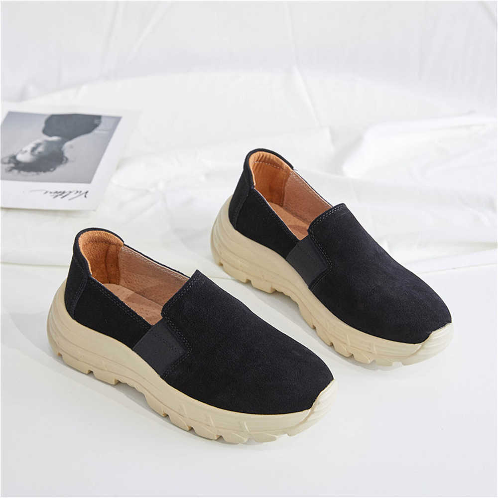 35-42 Black Vulcanized Sports Shoes Vulcanize Beige Loafers For Women Sneakers For Spring Women Tenismasculine Zapato