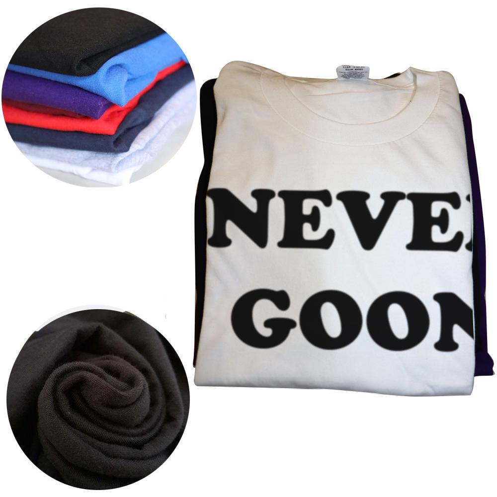 Never Goon Funny Gym Meme Y2k T Shirts Men Women Pure Cotton Funny Humor Streetwear Tee Shirt Short Sleeve Unisex Clothing