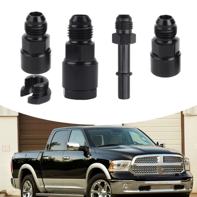 AN6 AN8 Male Flares To 5/16" 3/8" Fuel Hardlines Tube Fitting Adapter Connector For 5/16" 3/8" Tube